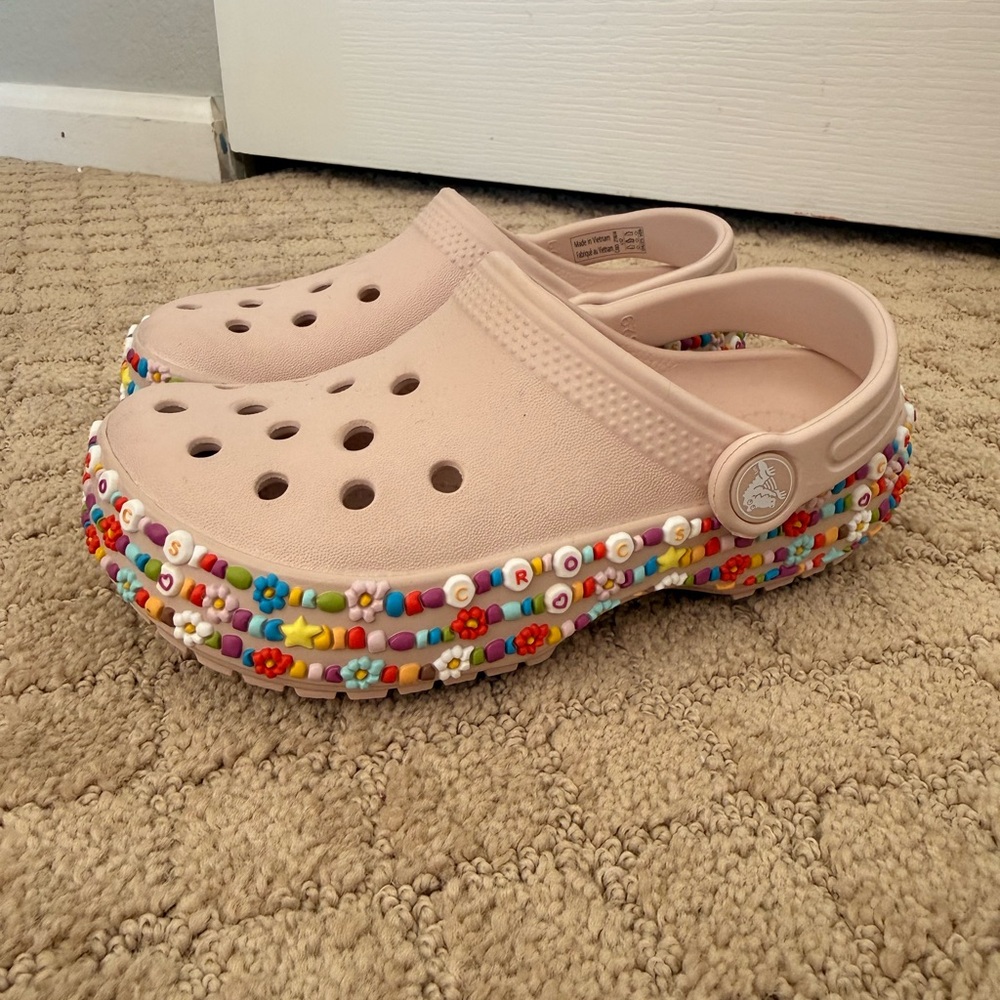 Little Girl CROCS Size 12 **LIKE NEW!**